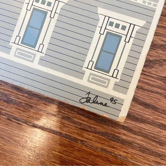 The Cat’s Meow | Vintage 1995 Bed and Breakfast Series Victorian Mansion - Picture 6 of 9